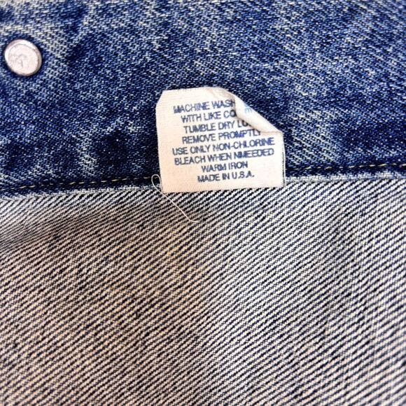 Whoa Apparel Jean Jacket Singer Billy Dean Autographed Tour jacket   Men’s L - Picture 16 of 16